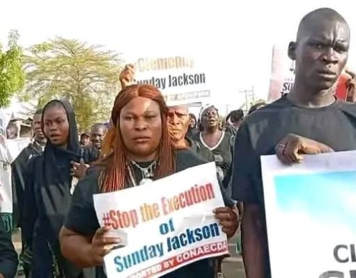 Numan Residents Protest, Seek Clemency For Sunday Jackson
