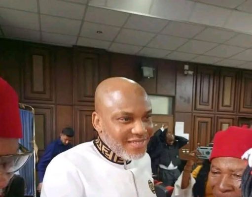 BREAKING: Heavy Tight Security As Court Approves Only 10 Attendees As Nnamdi Kanu’s Trial Resumes Today