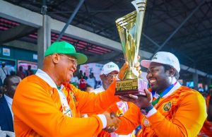 Naira Rain In Uyo As Gov Eno Rewards Medalists At The Closing Ceremony Of Akwa Ibom State Sports Festival, Pledges Total Commitment To Sports Development