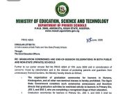OGUN GOVERNMENT BANS Graduation Ceremonies For Nursery, Kindergarten And Non-Terminal Classes