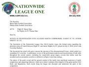 NLO Launches Match-Fixing Investigation Into 8–3 Playoff Win, 13 Years After Plateau’s 146-Goal Scandal