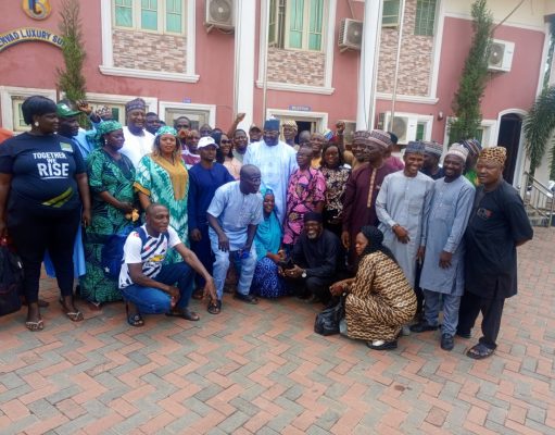 PLATEAU ADC EXCO, ZONAL CHAIRMEN, AND LGA CHAIRMEN STORM ADC NATIONAL SECRETARIAT IN SOLIDARITY WITH HON. JUDE DAKUR