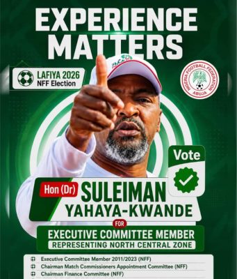 A HUMBLE AND PASSIONATE APPEAL TO MAKE HON. SULEIMAN YAHAYA KWANDE’S NFF CANDIDATURE A PLATEAU STATE PROJECT